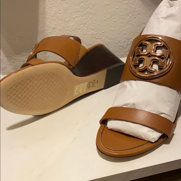 Metal Miller 65mm Wedge tan/Rose Gold - Picture 3 of 3